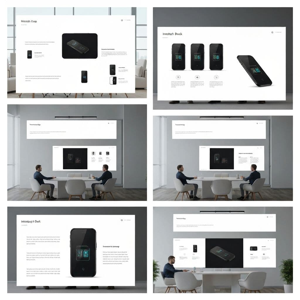 Dossiers de présentation de marque