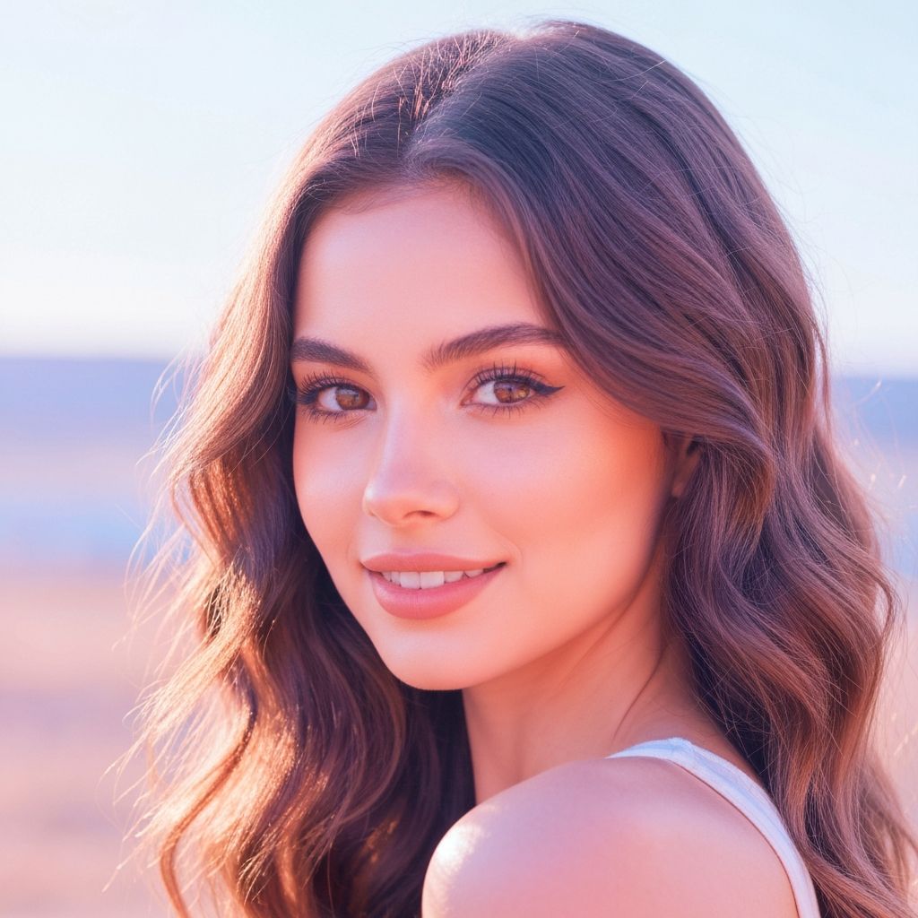 Aesthetic profile picture example