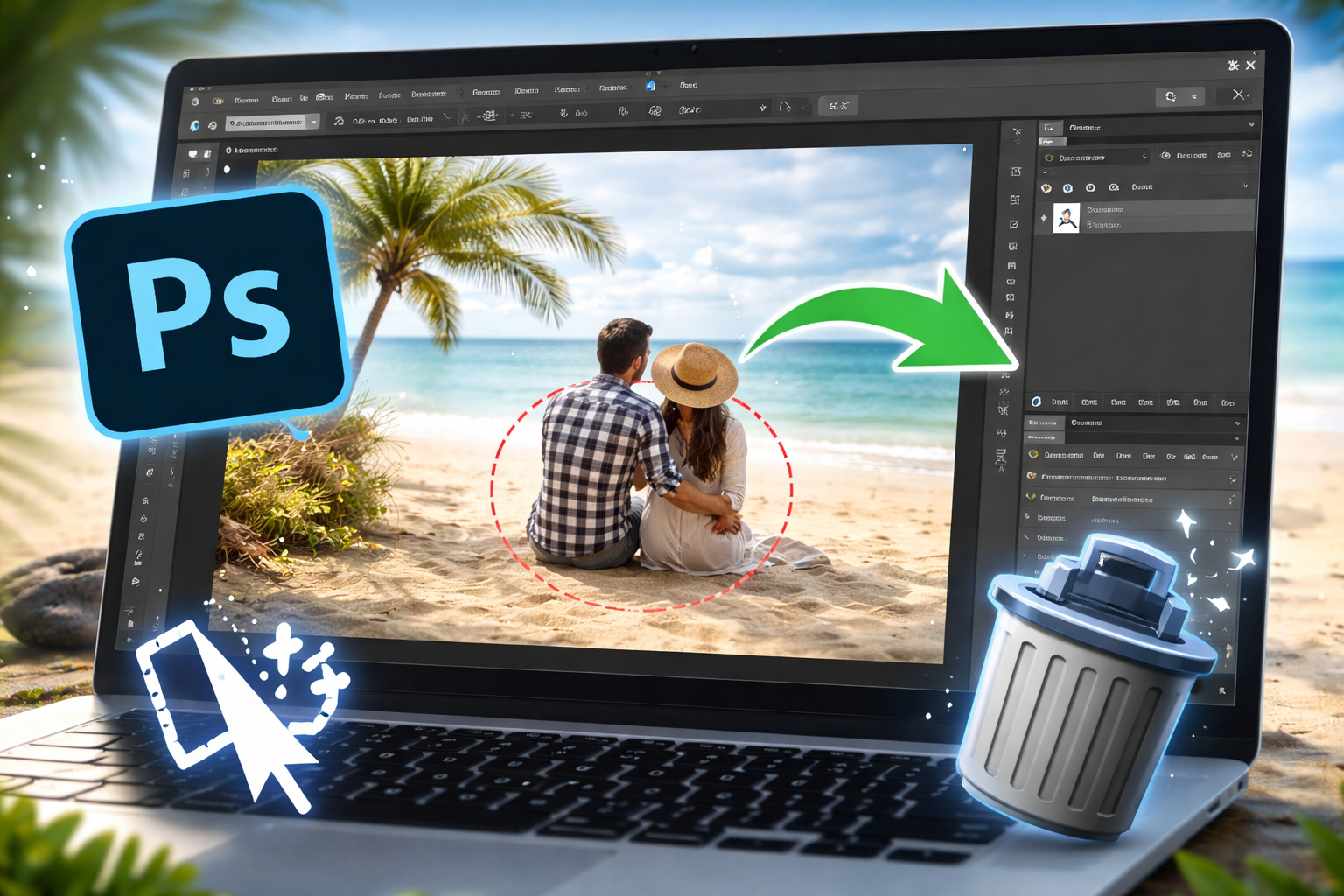 How to Remove an Object in Photoshop