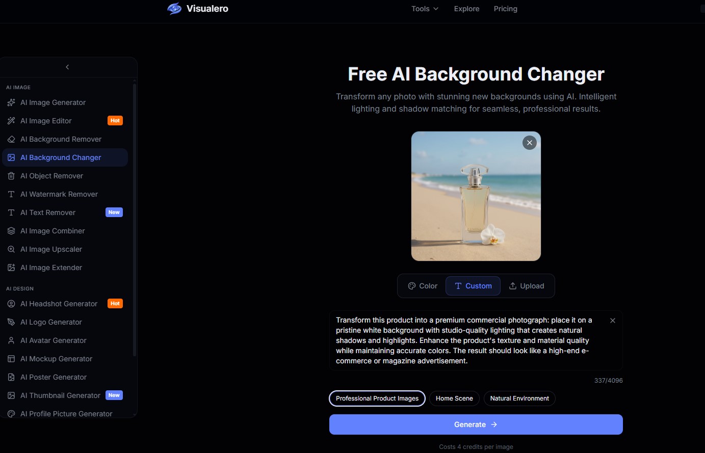 Choose a New Background