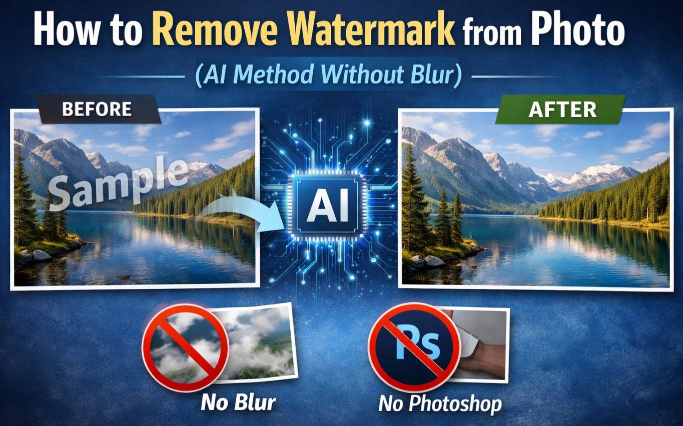 How to Remove Watermark from Photo
