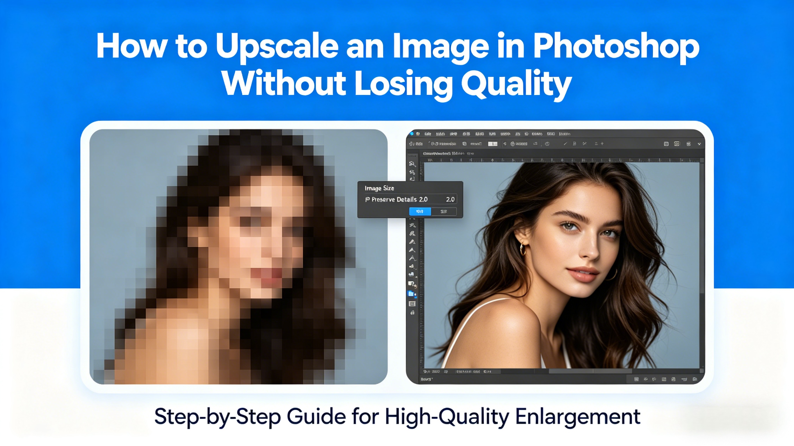 How to Upscale an Image in Photoshop