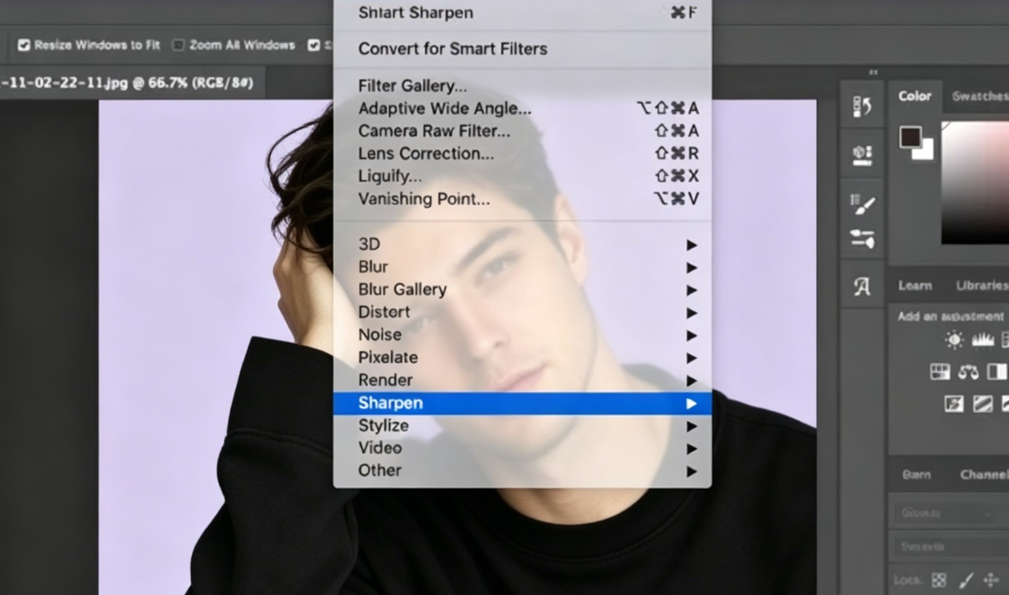 Apply Sharpening After Upscaling