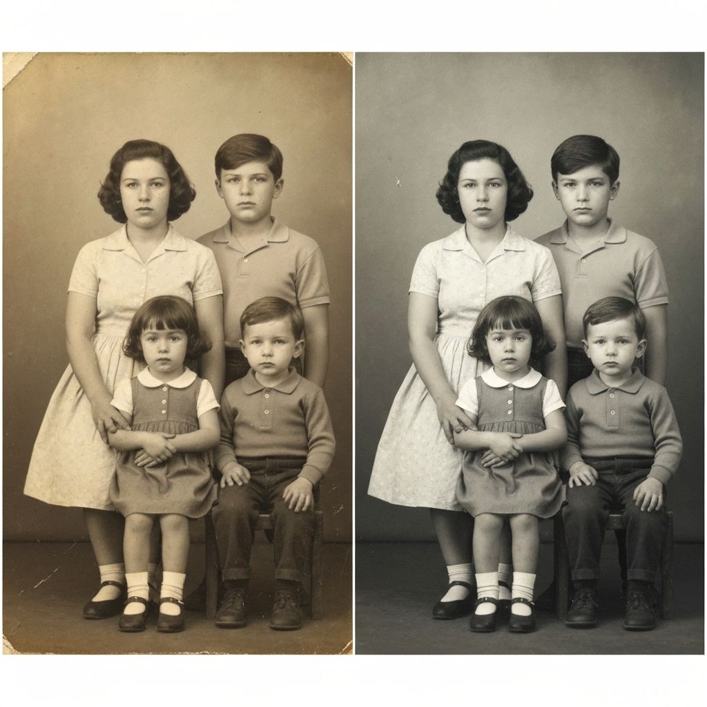 Alte Fotos restaurieren